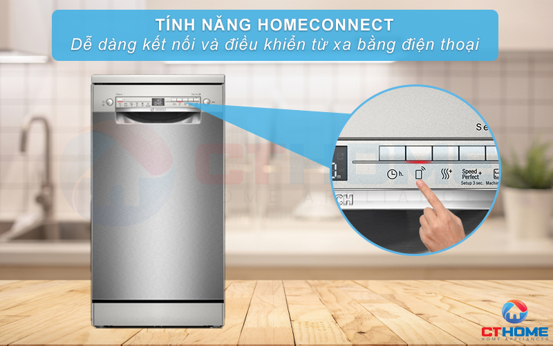 MÁY RỬA BÁT ĐỘC LẬP BOSCH SPS2HKI58E SERIE 2 45CM 4