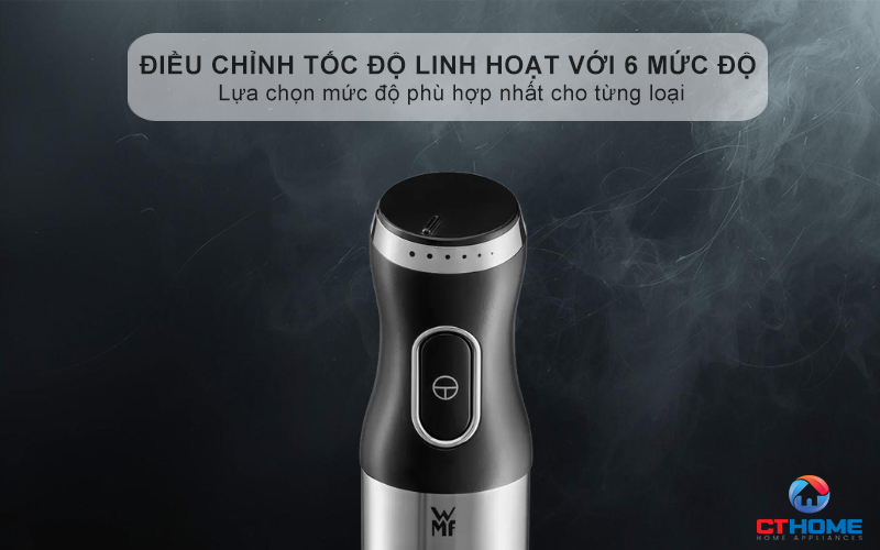 Điều chỉnh tốc độ linh hoạt với 6 mức độ