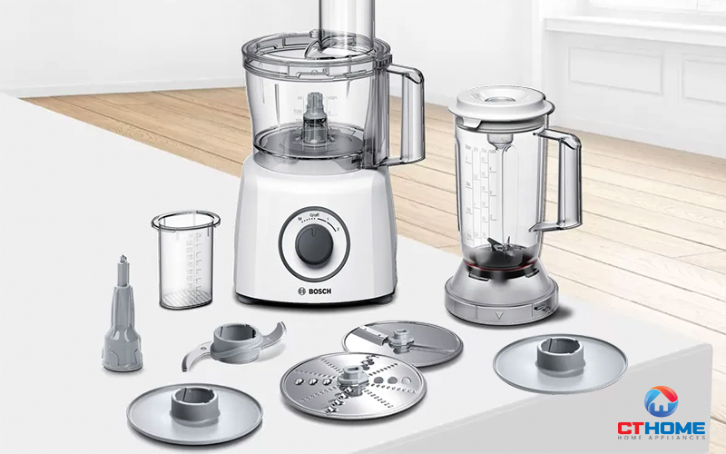 Hơn 30 chức năng cắt, xay và trộn