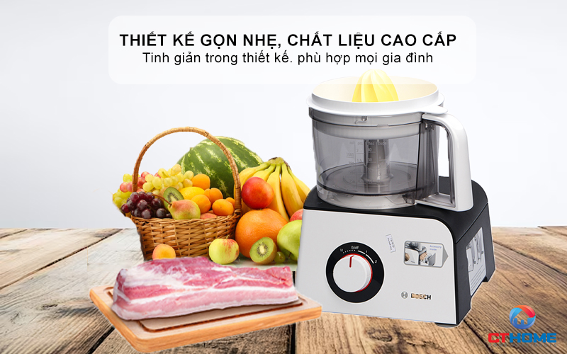 Thiết kế gọn nhẹ, chất liệu cao cấp