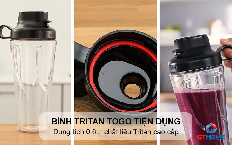 Bình Tritan ToGo tiện dụng