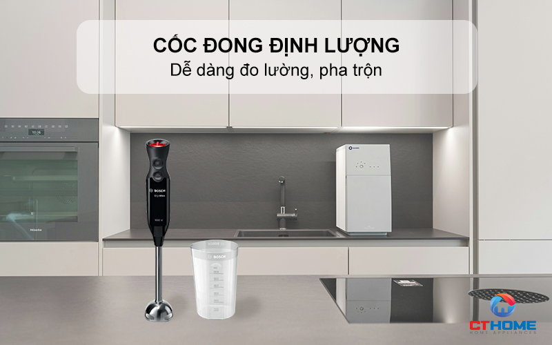 Cốc đong định lượng dễ dàng đo lường, pha trộn