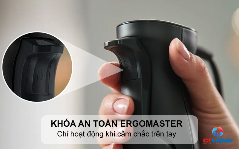 Chỉ hoạt động khi cầm chắc trên tay