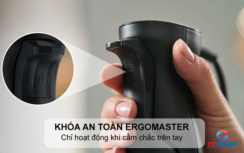 Chỉ hoạt động khi cầm chắc trên tay