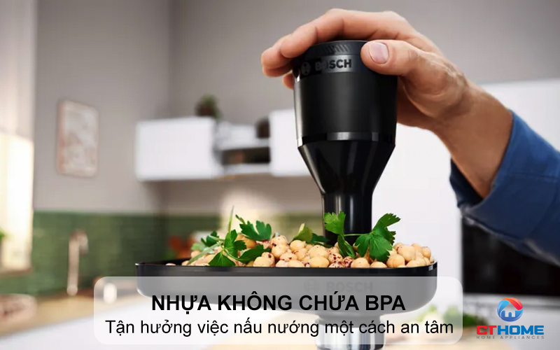 Chất liệu nhựa cao cấp không chứa BPA