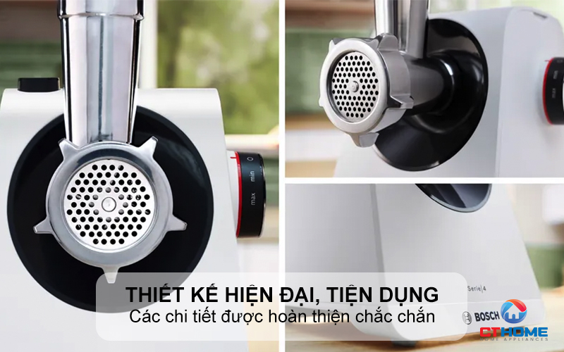 Thiết kế nhỏ gọn, dễ lắp ráp và vệ sinh