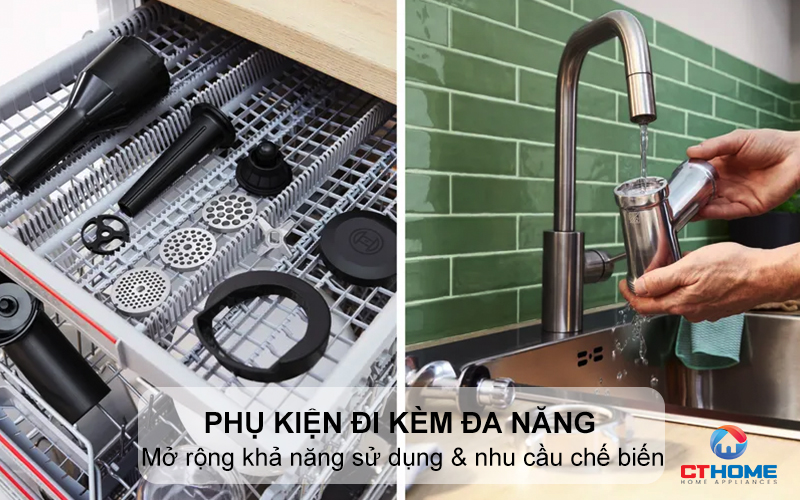 Phụ kiện đi kèm đa năng