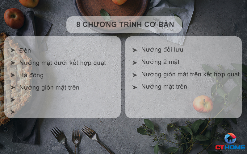  BẾP GAS KẾT HỢP LÒ NƯỚNG MQB612VI  ROSIERES 90CM 9