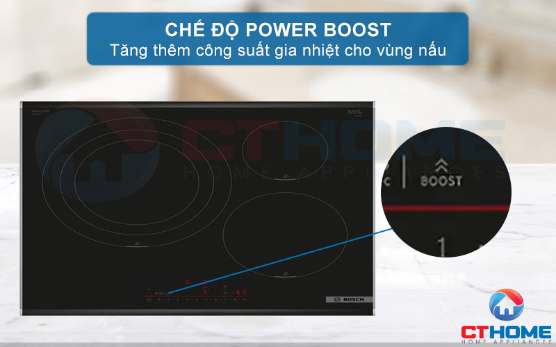 Nấu nướng siêu tốc với PowerBoost