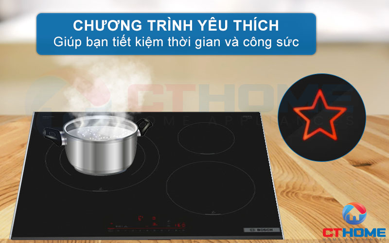 Chương trình yêu thích tiết kiệm thời gian