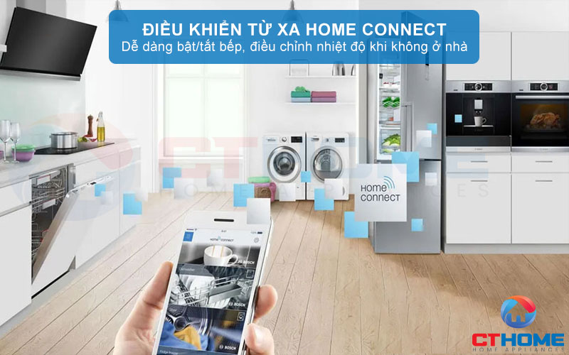 Điều khiển từ xa với ứng dụng Home Connect