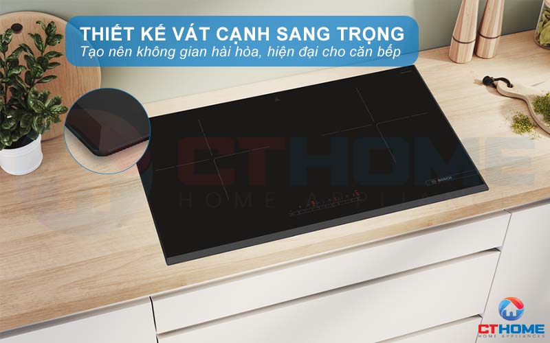 Thiết kế vát cạnh sang trọng