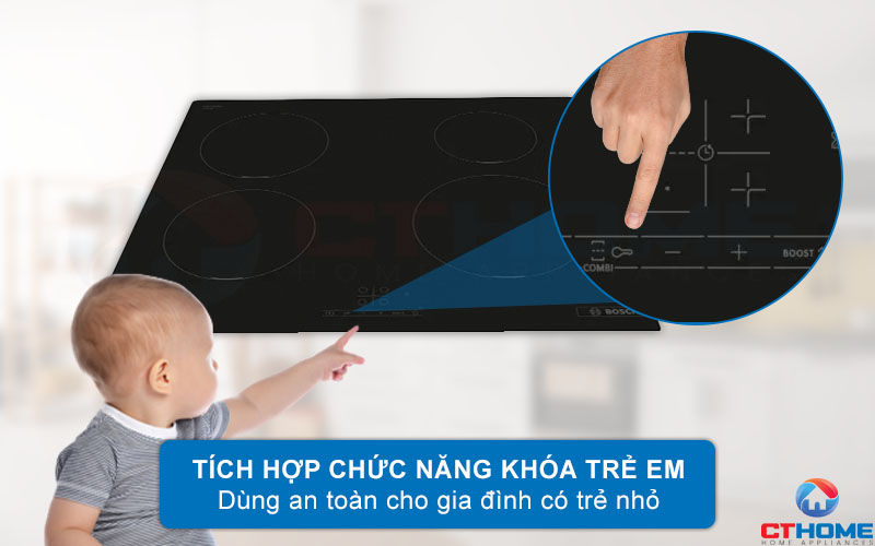 An toàn cho người sử dụng với các tính năng thông minh