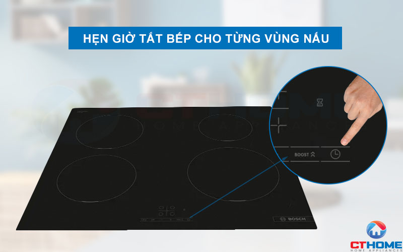 Nấu nướng thông minh với chức năng hẹn giờ linh hoạt