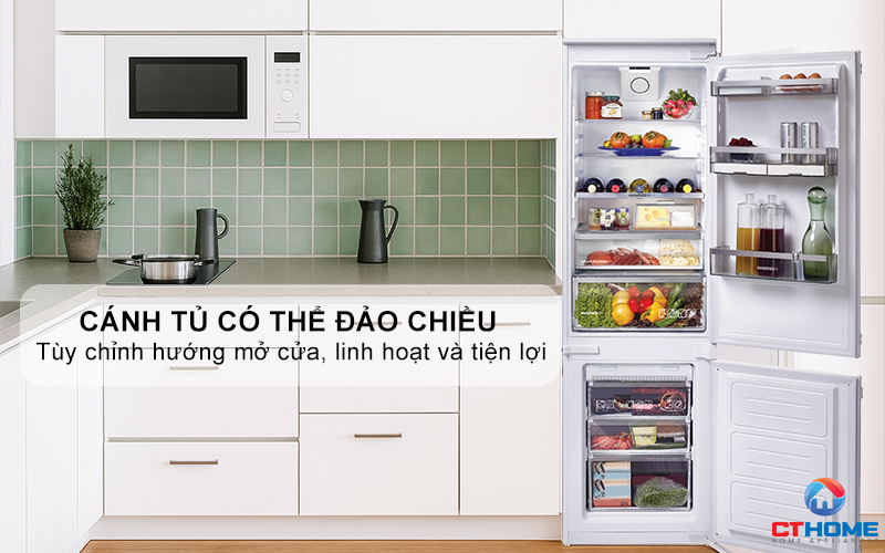 TỦ LẠNH ÂM TỦ ROSIERES RBBF 178T  250 LÍT  RBBF178T 5