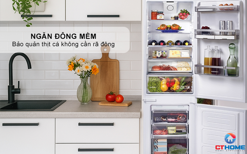 TỦ LẠNH ÂM TỦ ROSIERES RBBF 178T  250 LÍT  RBBF178T 6