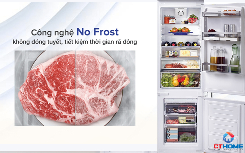 TỦ LẠNH ÂM TỦ ROSIERES RBBF 178T  250 LÍT  RBBF178T 7