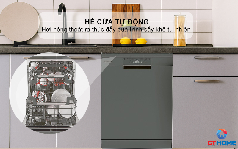 MÁY RỬA BÁT ĐỘC LẬP 16 BỘ ROSIERES RDPN 4S603PX-04 RDPN4S603PX04 13