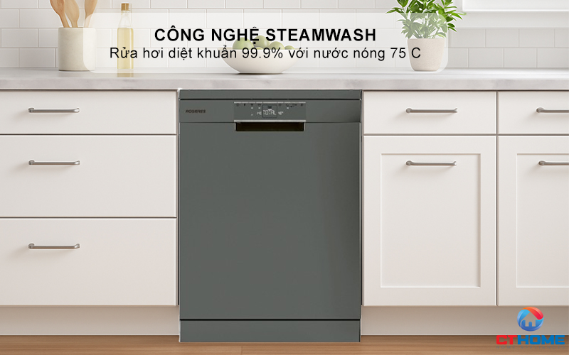 MÁY RỬA BÁT ĐỘC LẬP 16 BỘ ROSIERES RDPN 4S603PX-04 RDPN4S603PX04 6