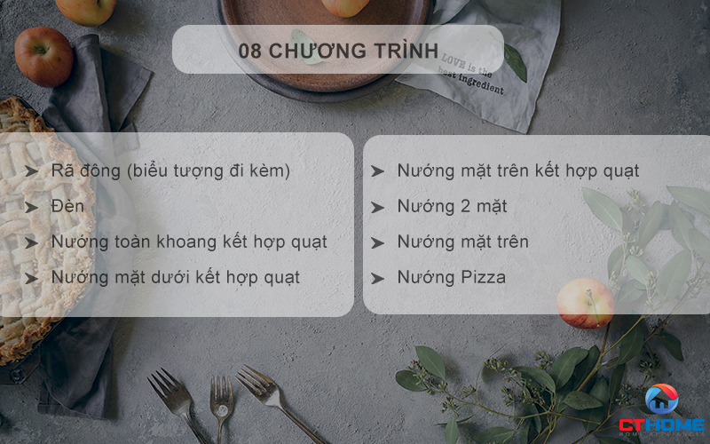 LÒ NƯỚNG ÂM TỦ ROSIERES  RFN3151PN/E 65 LÍT MÀU ĐEN RFN3151PNE 7