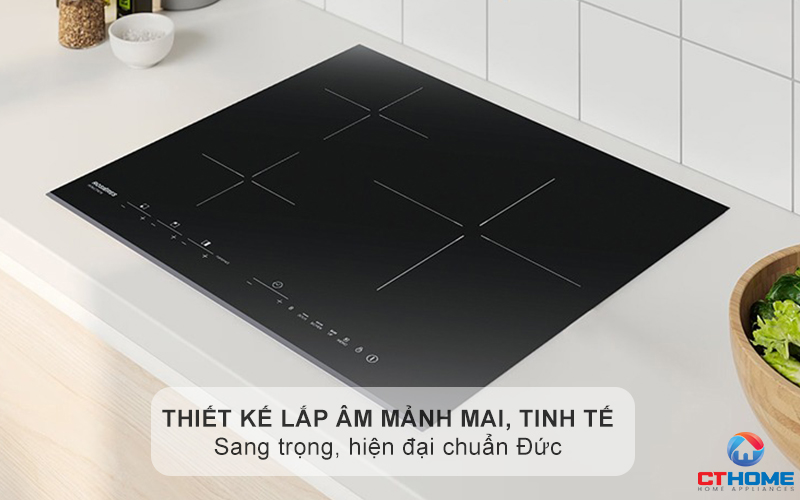 BẾP TỪ 3 VÙNG NẤU ROSIERES RID346BV 7200W MÀU ĐEN 1