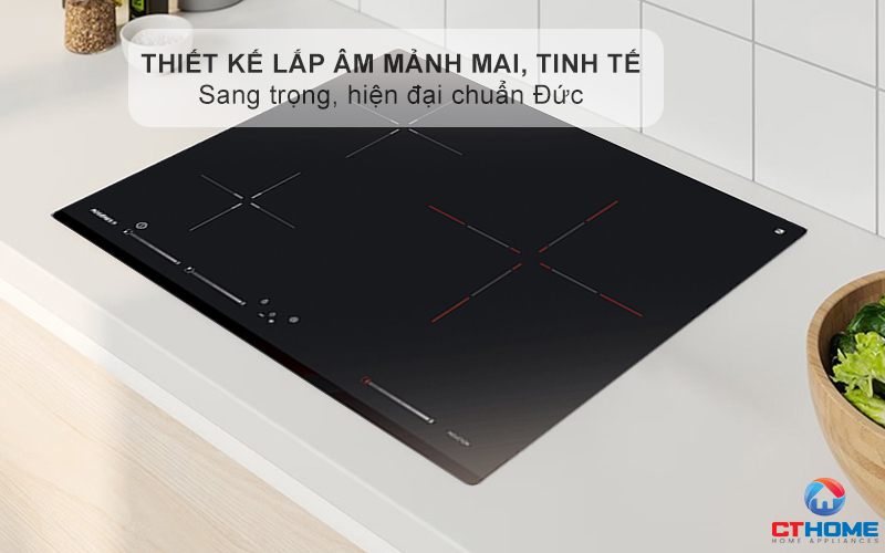 BẾP TỪ 3 VÙNG NẤU ROSIERES RISD3BC 7200W MÀU ĐEN 1