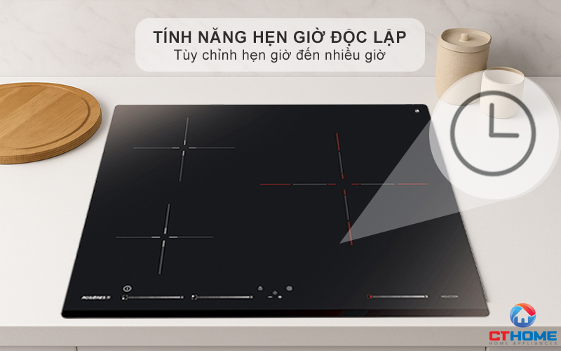 BẾP TỪ 3 VÙNG NẤU ROSIERES RISD3BC 7200W MÀU ĐEN 8