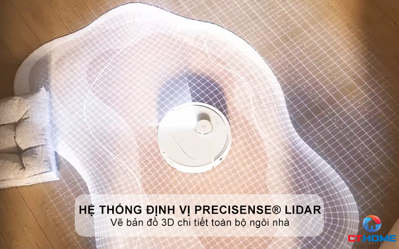 Điều khiển qua ứng dụng Roborock thông minh