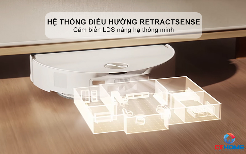 Hệ thống điều hướng RetractSense: LiDAR nâng hạ
