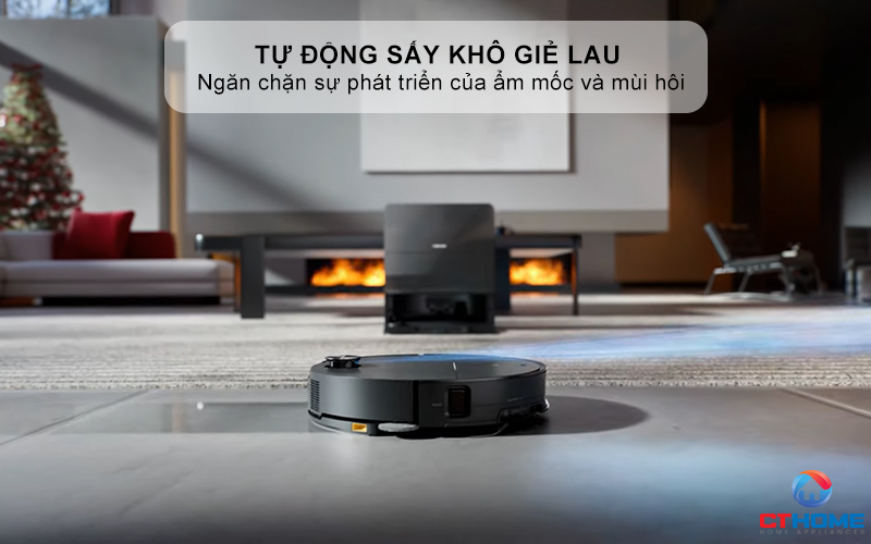 Tự động sấy khô giẻ lau