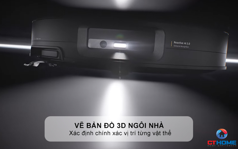 Vẽ bản đồ 3D ngôi nhà và xác định vị trí vật thể 