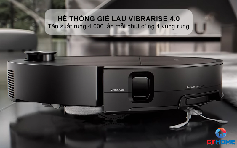 Hệ thống giẻ lau VibraRise 4.0
