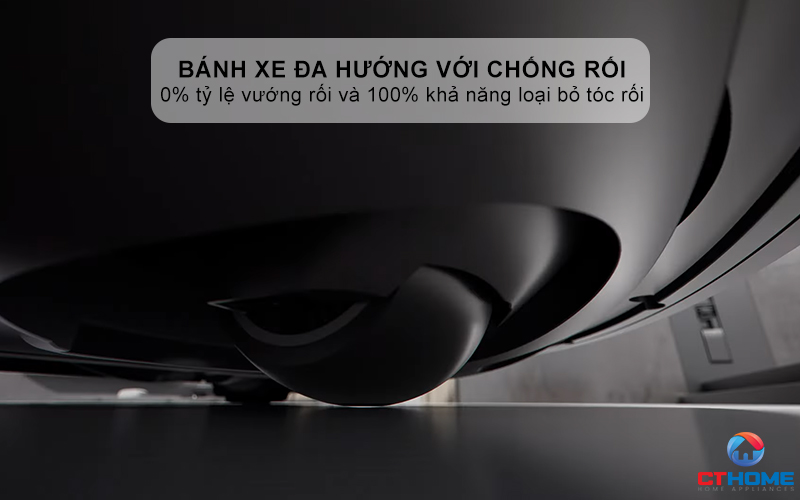 Bánh xe đa hướng với thiết kế chống rối