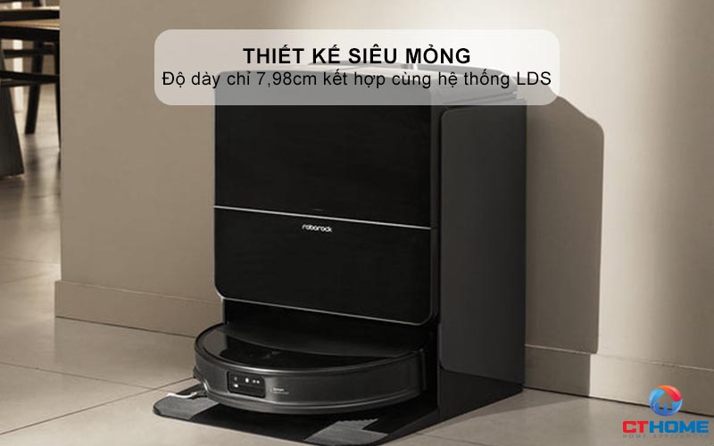 Thiết kế siêu mỏng với độ dày chỉ 7,98cm