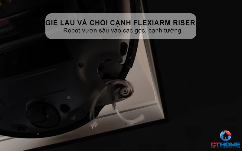 Giẻ lau và chổi cạnh FlexiArm Riser 