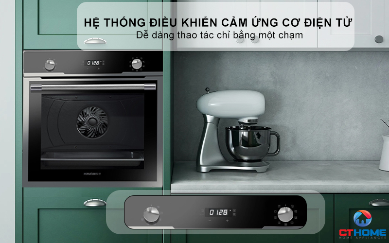 LÒ NƯỚNG ÂM TỦ  ROSIERES  RF697ZIN/E  70 LÍT MÀU ĐEN RF697ZINE 5