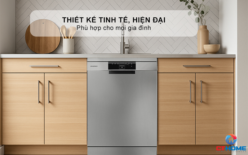 MÁY RỬA BÁT ĐỘC LẬP 13 BỘ  ROSIERES RF 3E7DX-04 RF3E7DX04 1