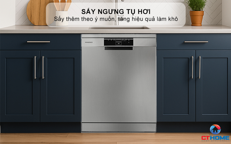 MÁY RỬA BÁT ĐỘC LẬP 13 BỘ  ROSIERES RF 3E7DX-04 RF3E7DX04 10