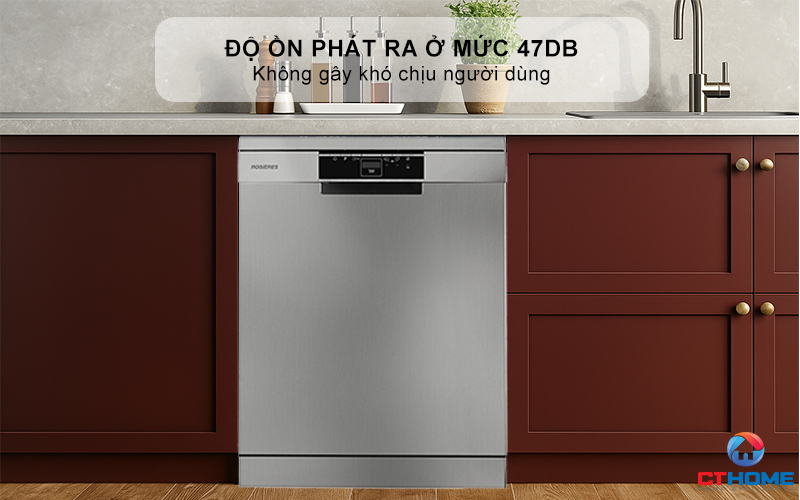 MÁY RỬA BÁT ĐỘC LẬP 13 BỘ  ROSIERES RF 3E7DX-04 RF3E7DX04 14