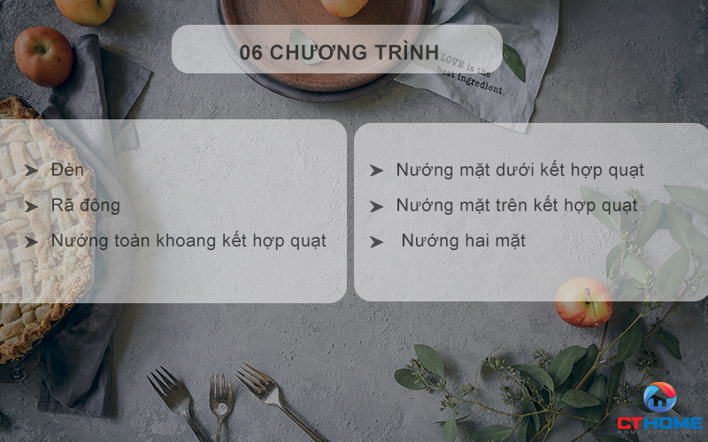 LÒ NƯỚNG ÂM TỦ ROSIERES RFI4064MIN  69 LÍT MÀU INOX 7