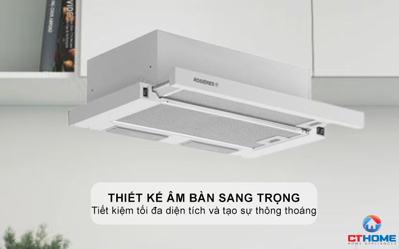 MÁY HÚT MÙI ÂM TỦ ROSIERES RHT6300LIN-60CM NGANG 60CM 1