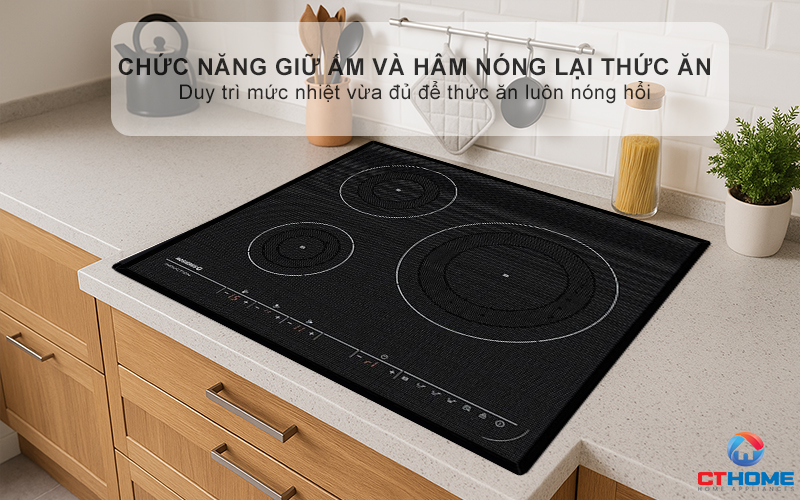 BẾP TỪ 3 VÙNG NẤU ROSIERES RPI342MM 7200W MÀU ĐEN 10