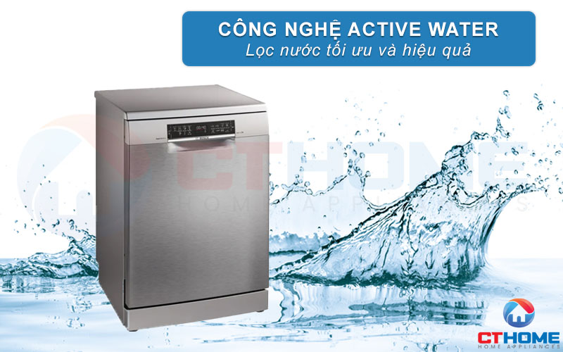 Công nghệ ActiveWater tự cân chỉnh nước, tiết kiệm tối ưu