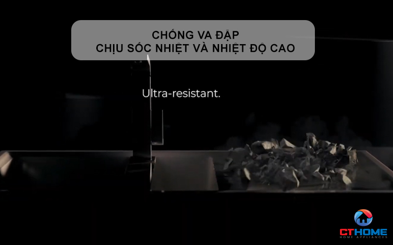 CHẬU ĐÁ LẮP NỔI 1 HỐ RỬA SQUARE 72.40 TG SQUARE7240TG 4