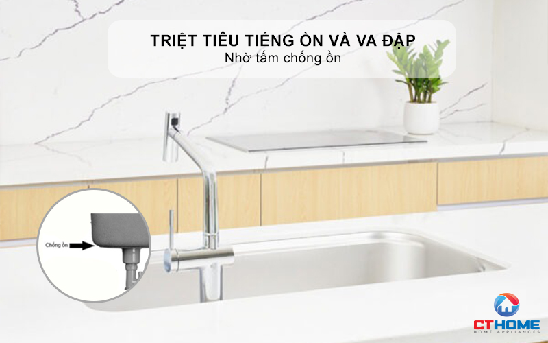 CHẬU RỬA CHÉN BÁT KONOX TARI 9051SM FULL TARI9051SMFULL 7