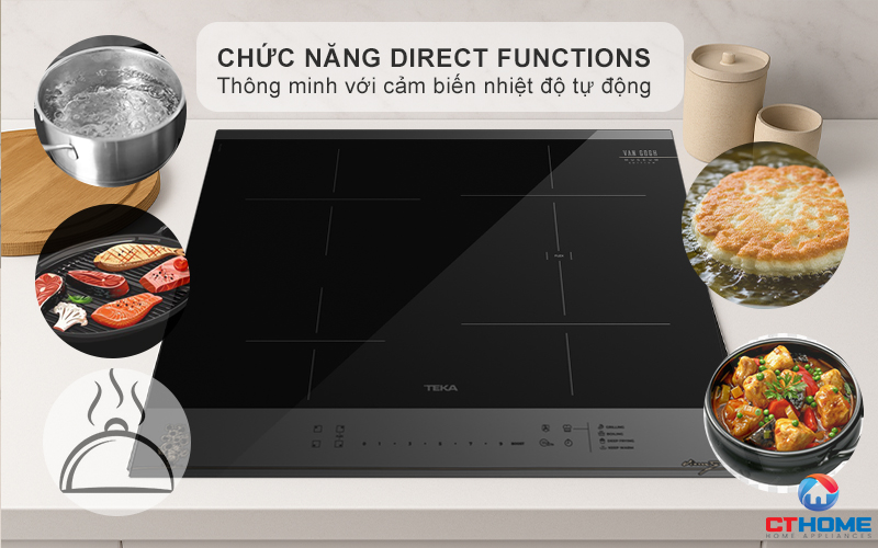 BẾP TỪ 4 VÙNG NẤU TEKA  IBF 64-VGOGH FST BV  IBF64VGOGHFSTBV 5