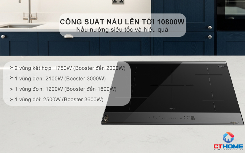 BẾP TỪ 5 VÙNG NẤU TEKA IBF 95-VGogh FST BV 90CM  IBF95VGoghFSTBV 3