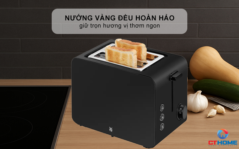 Nướng vàng đều hoàn hảo, giữ trọn hương vị thơm ngon