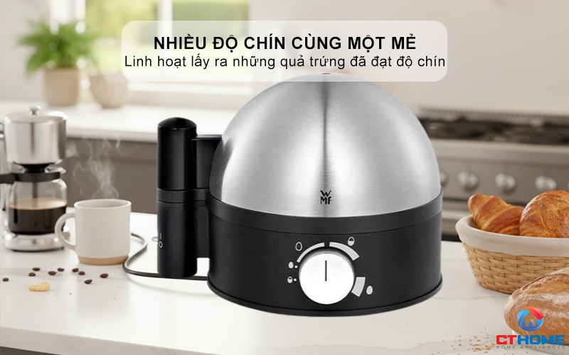 Tiện lợi tối đa: Luộc nhiều độ chín trong cùng một mẻ
