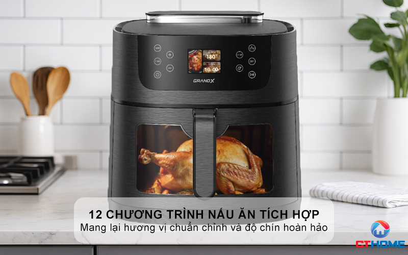 12 chương trình nấu ăn tích hợp